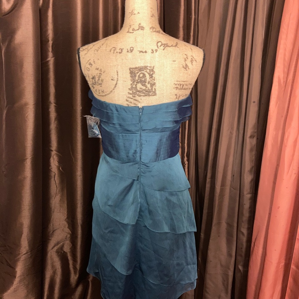 Strapless silk dress - Picture 2 of 6